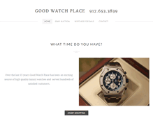 Tablet Screenshot of goodwatchplace.com